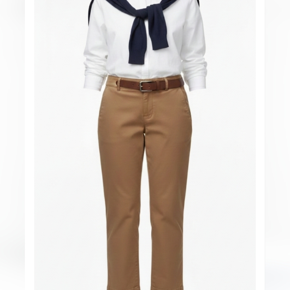 Everlane  Tan Ankle  Pants Size 10